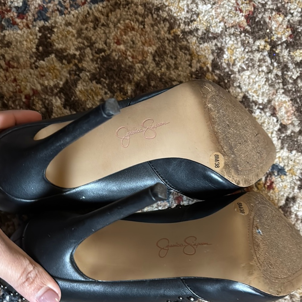 Elegant Black Women's Heels - Picture 7 of 7